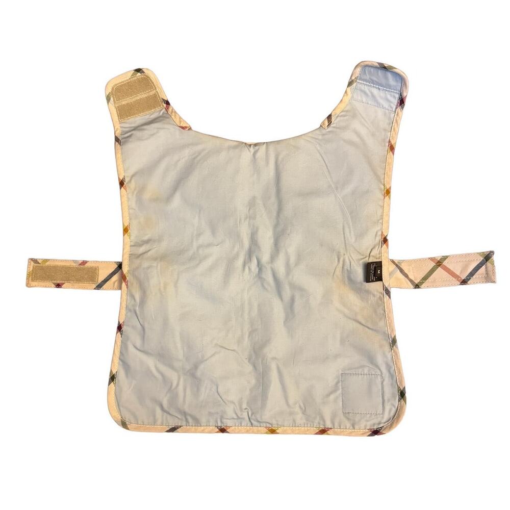 Y2K COACH Bleecker Tattersall Plaid Dog Luxury Petwear Brass Turn Locks Medium - Picture 2 of 13